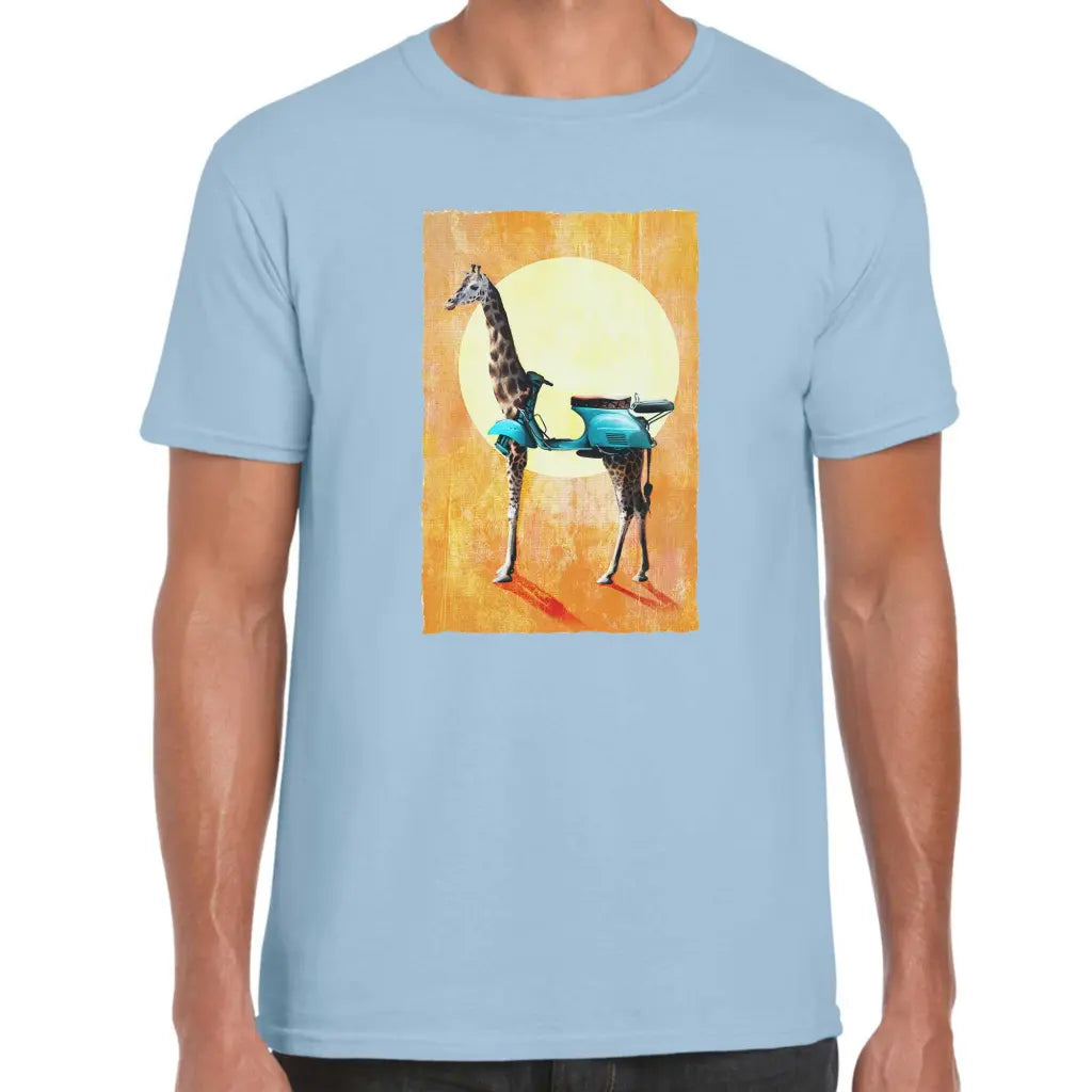 Scooter Giraffe T-Shirt - Tshirtpark.com