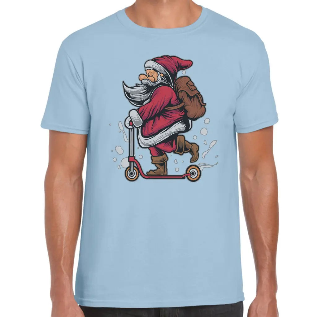 Scooter Santa T-Shirt - Tshirtpark.com