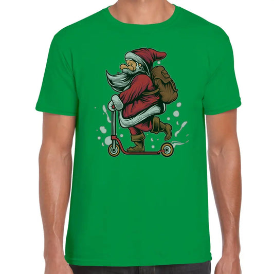 Scooter Santa T-Shirt - Tshirtpark.com