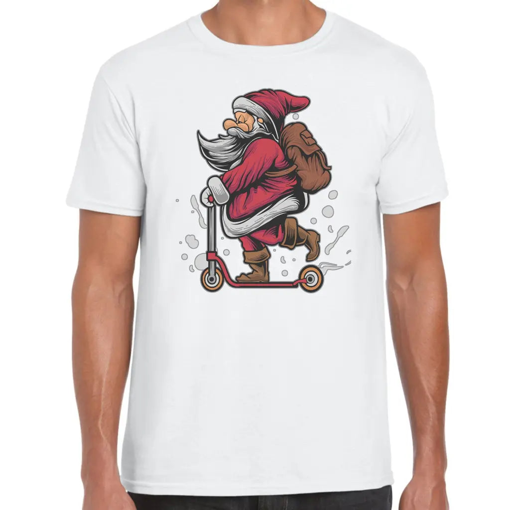 Scooter Santa T-Shirt - Tshirtpark.com