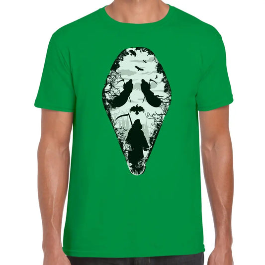 Scream Skull T-Shirt - Tshirtpark.com