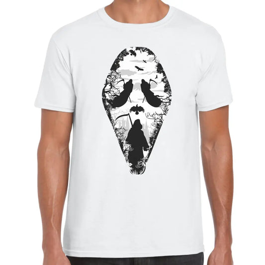 Scream Skull T-Shirt - Tshirtpark.com