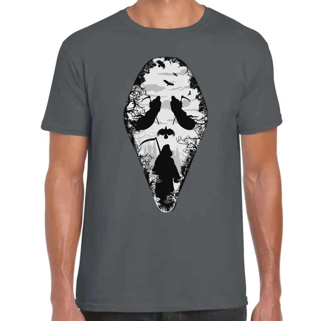 Scream Skull T-Shirt - Tshirtpark.com