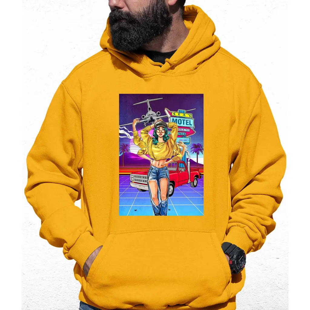 Sea’s Motel Colour Hoodie - Tshirtpark.com