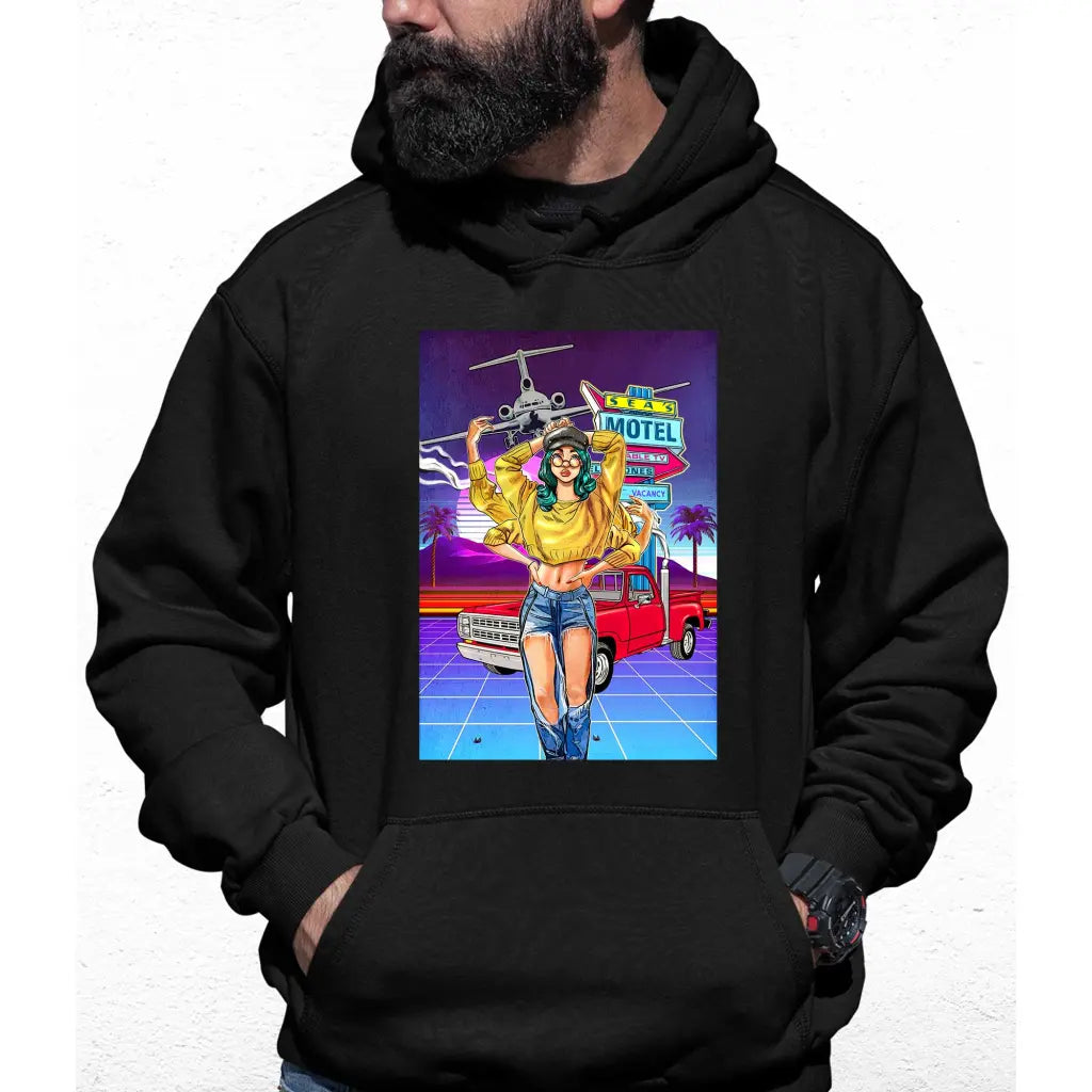 Sea’s Motel Colour Hoodie - Tshirtpark.com