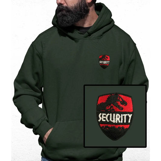 Security Embroidered Colour Hoodie - Tshirtpark.com