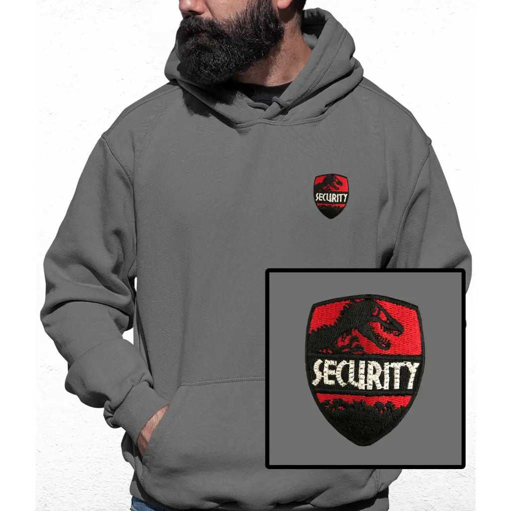 Security Embroidered Colour Hoodie - Tshirtpark.com