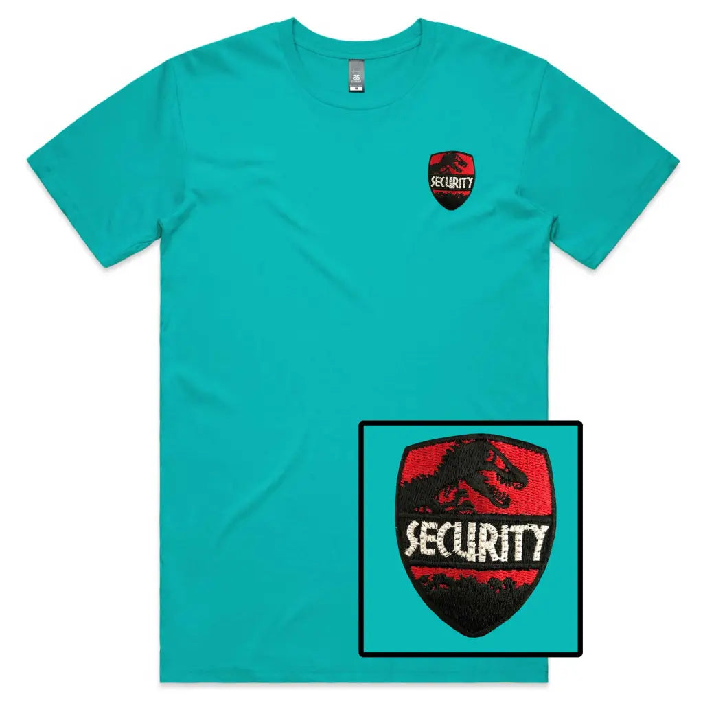 Security Embroidered T-Shirt - Tshirtpark.com