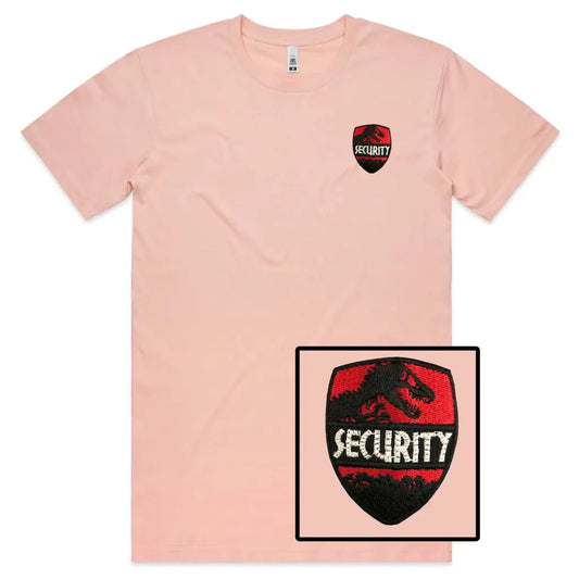 Security Embroidered T-Shirt - Tshirtpark.com