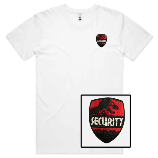 Security Embroidered T-Shirt - Tshirtpark.com