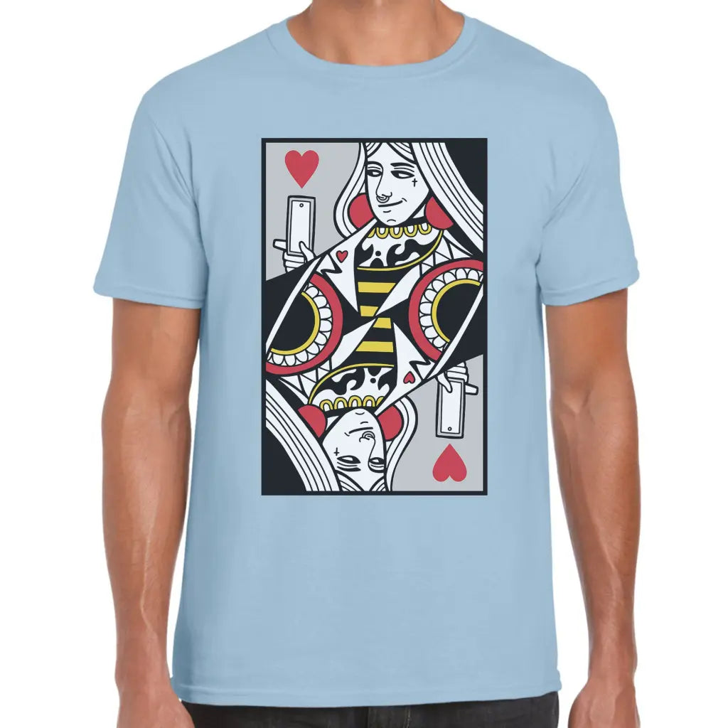 Selfie Queen Of Hearts T-Shirt - Tshirtpark.com