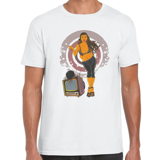 Sexy Tv Girl T-Shirt - Tshirtpark.com