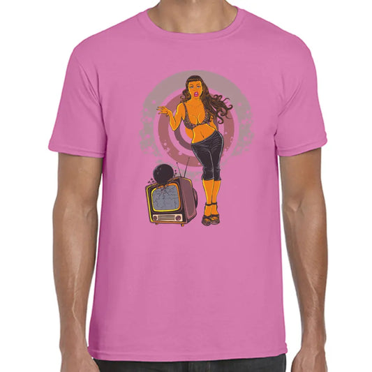 Sexy Tv Girl T-Shirt - Tshirtpark.com