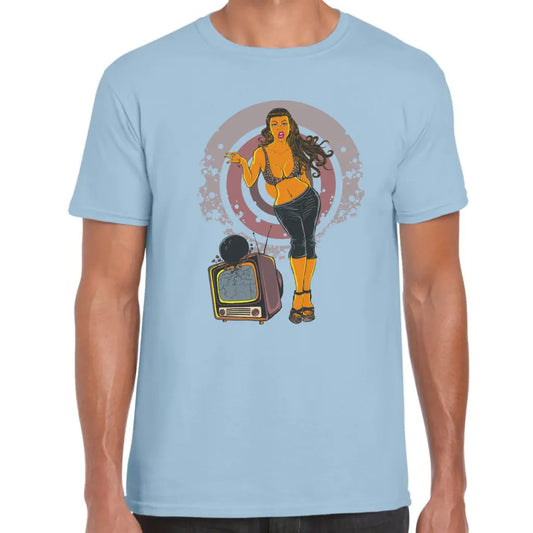 Sexy Tv Girl T-Shirt - Tshirtpark.com