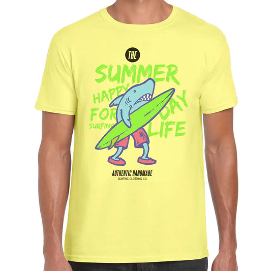 Shark Surfing T-Shirt - Tshirtpark.com