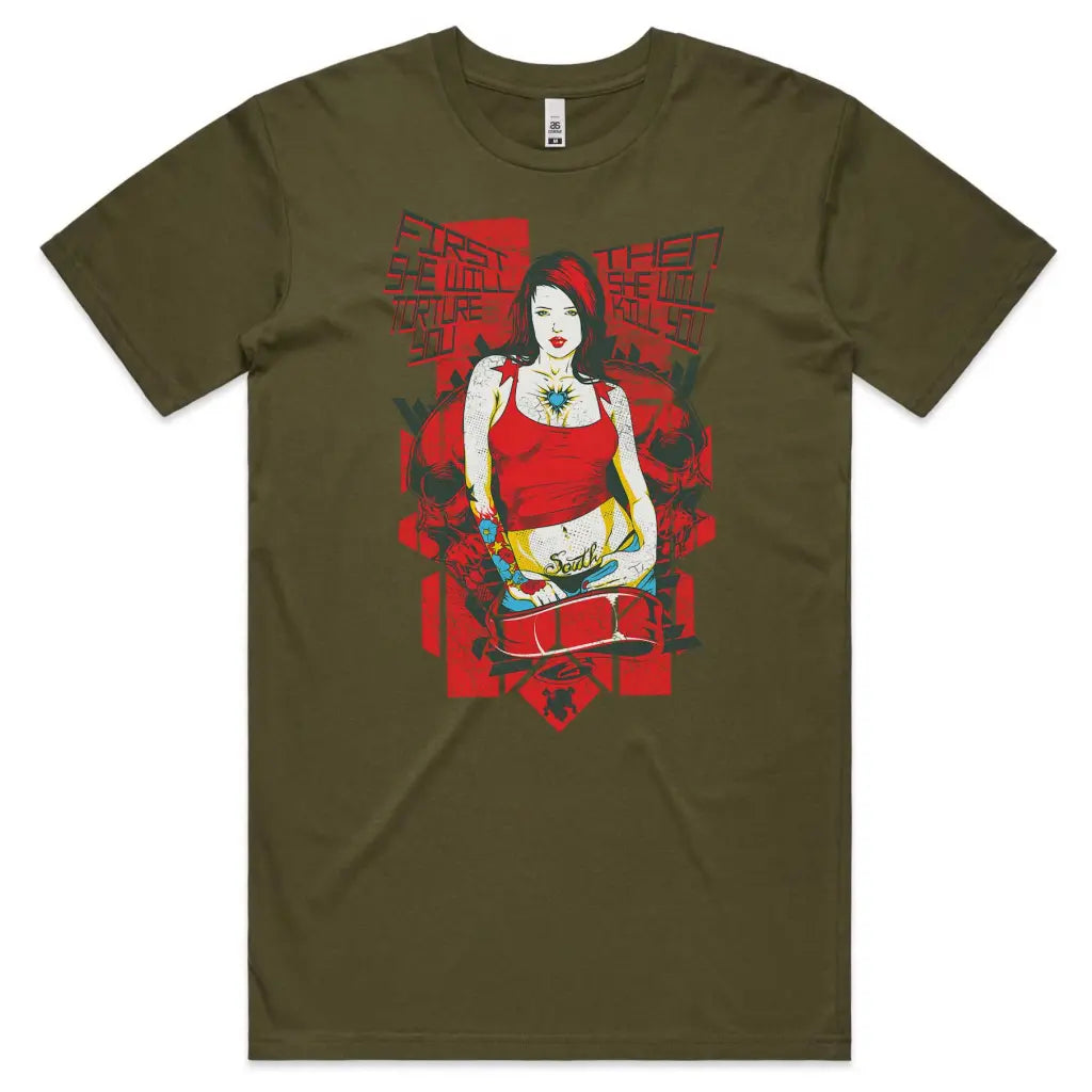 She Will Kill You T-Shirt - Tshirtpark.com