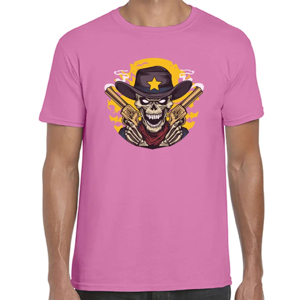 Sheriff Skeleton T-Shirt - Tshirtpark.com