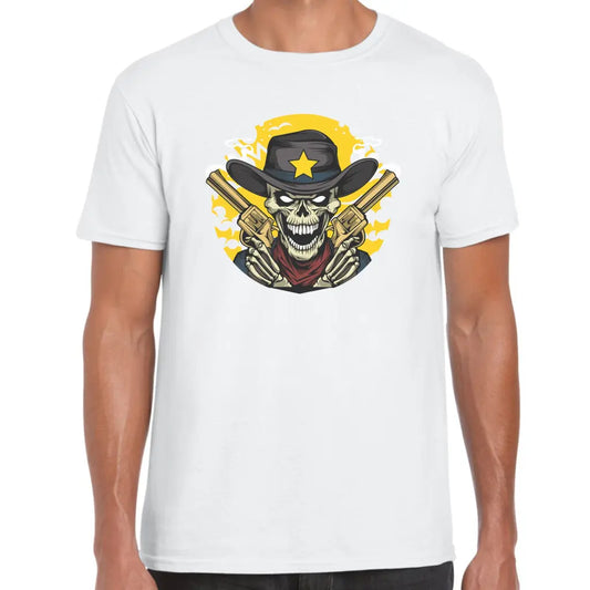 Sheriff Skeleton T-Shirt - Tshirtpark.com