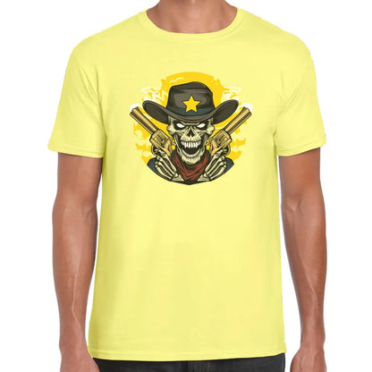 Sheriff Skeleton T-Shirt - Tshirtpark.com