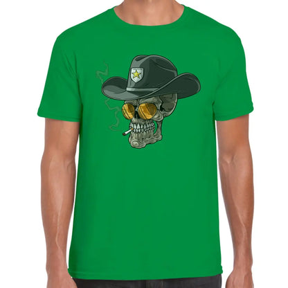 Sheriff Skull T-Shirt - Tshirtpark.com