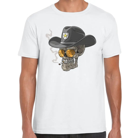 Sheriff Skull T-Shirt - Tshirtpark.com