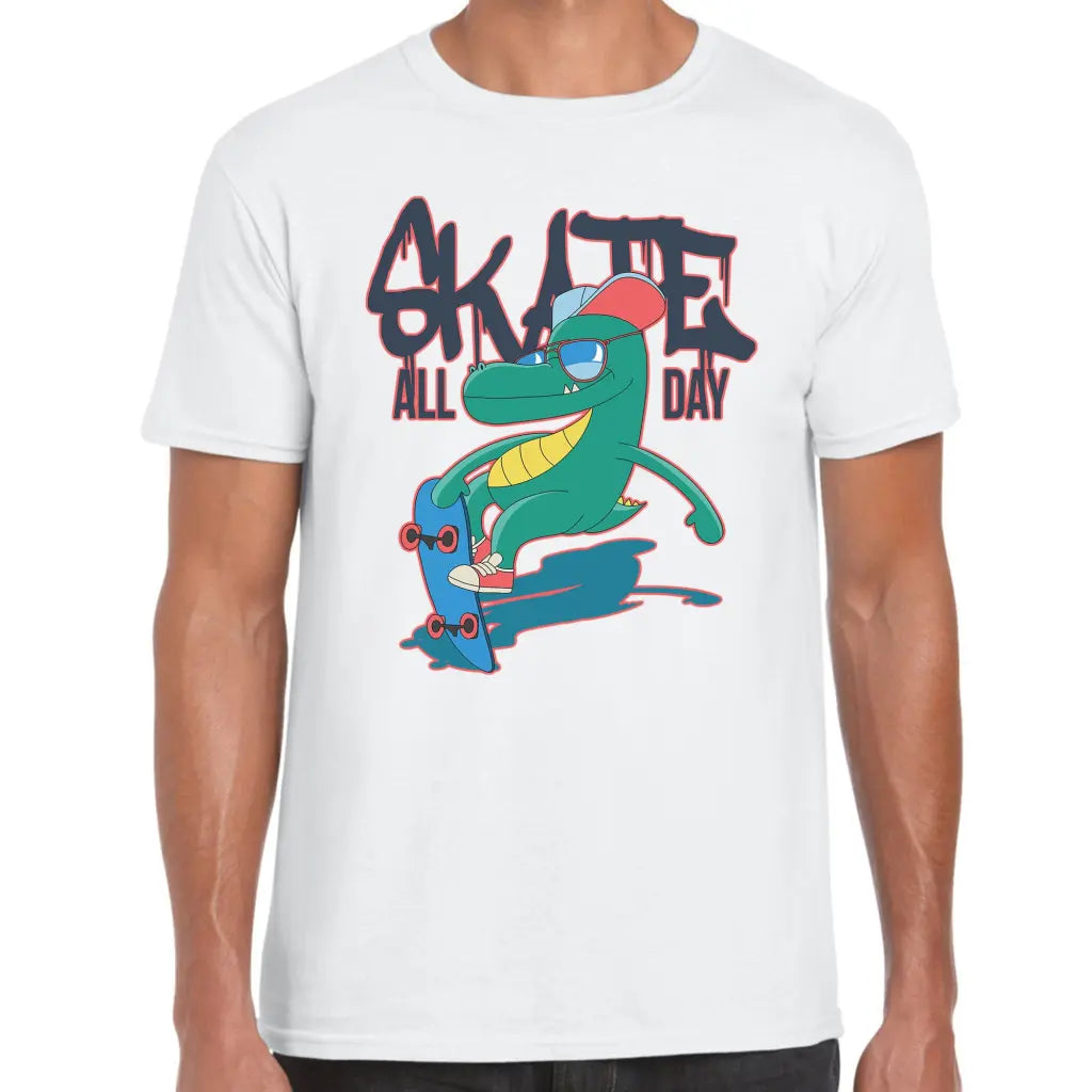 Skate All day Dino T-Shirt - Tshirtpark.com
