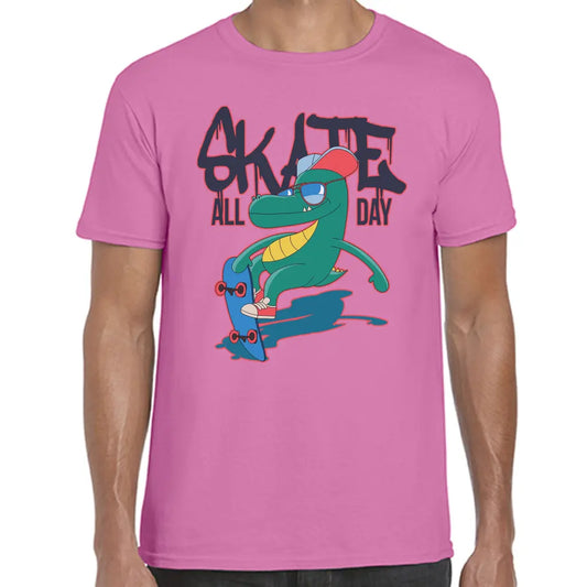 Skate All day Dino T-Shirt - Tshirtpark.com