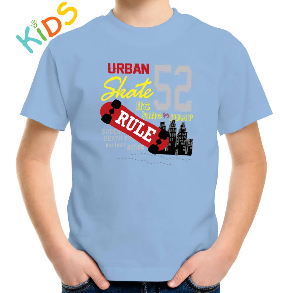 Skate Rule Kids T-shirt - Tshirtpark.com