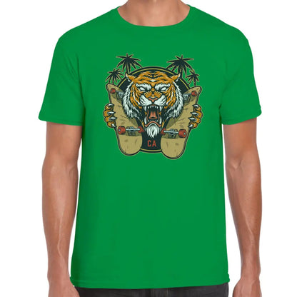 Skateboard CA Lion T-Shirt - Tshirtpark.com