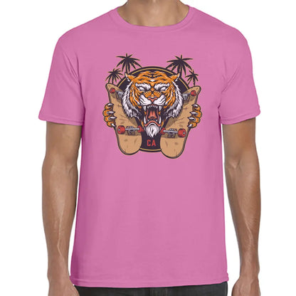 Skateboard CA Lion T-Shirt - Tshirtpark.com