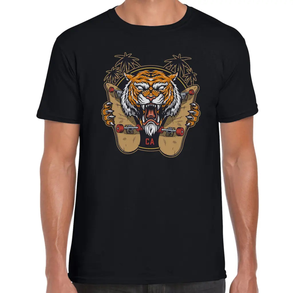 Skateboard CA Lion T-Shirt - Tshirtpark.com