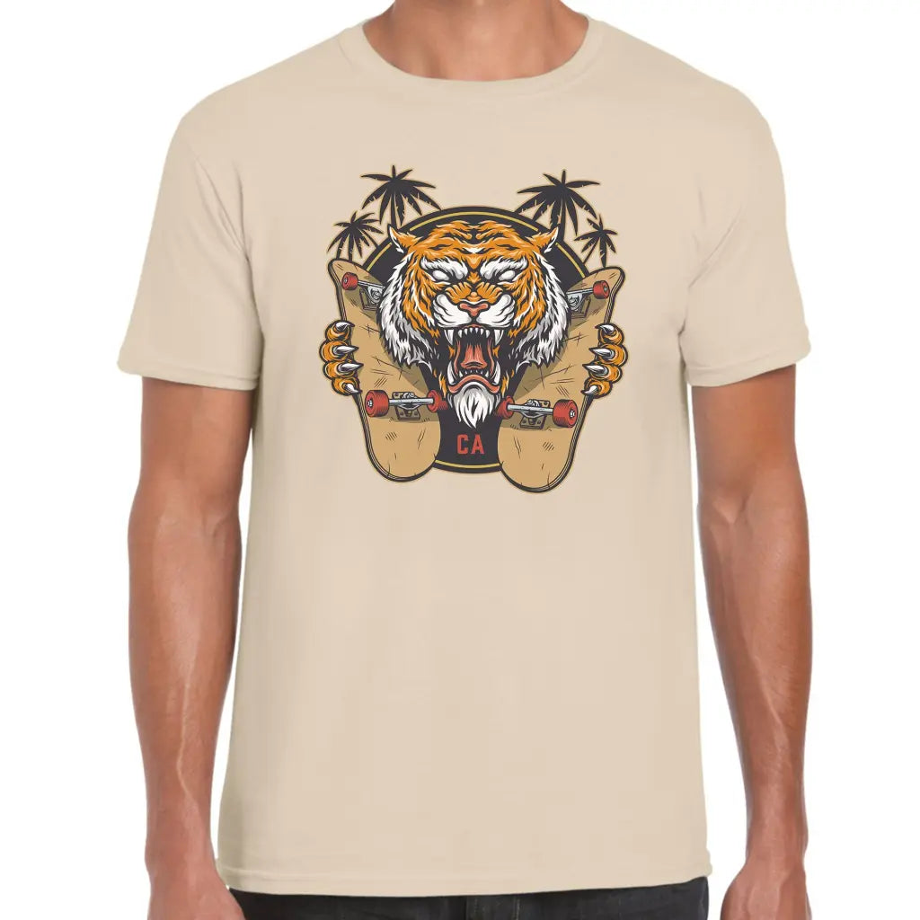 Skateboard CA Lion T-Shirt - Tshirtpark.com