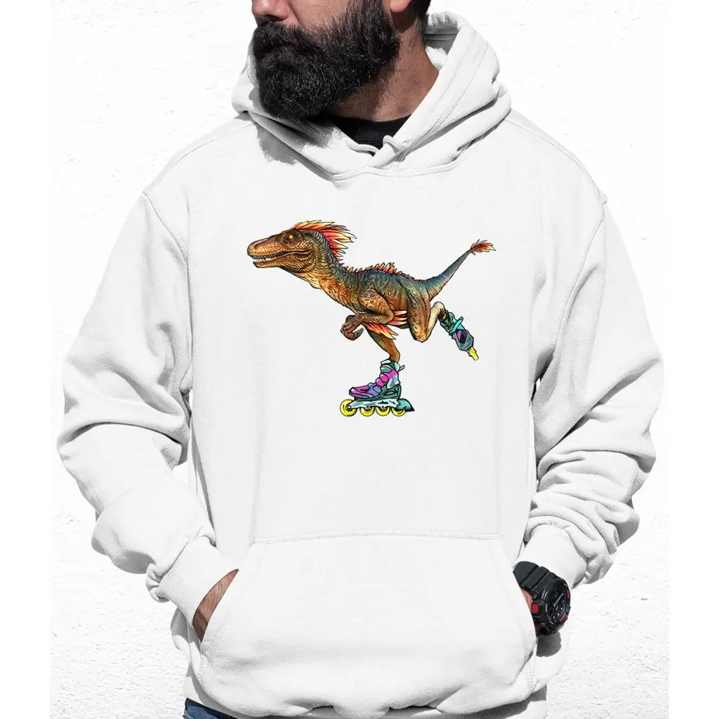 Skater Dino Colour Hoodie - Tshirtpark.com