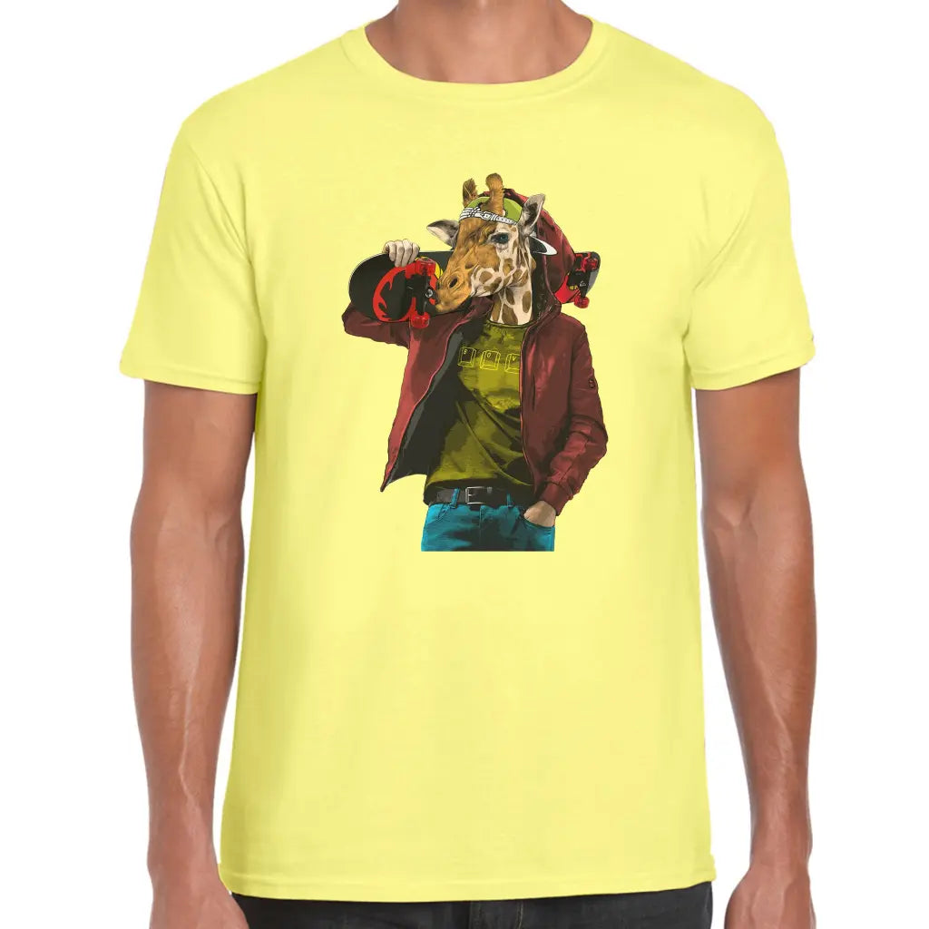 Skater Giraffe T-Shirt - Tshirtpark.com