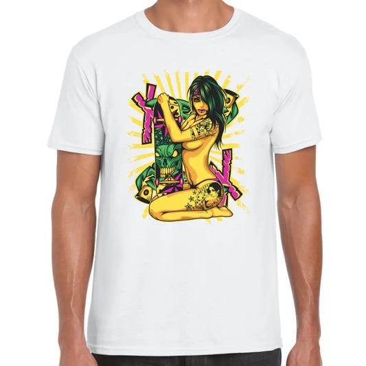 Skater Girl T-Shirt - Tshirtpark.com