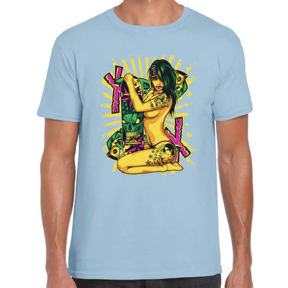 Skater Girl T-Shirt - Tshirtpark.com