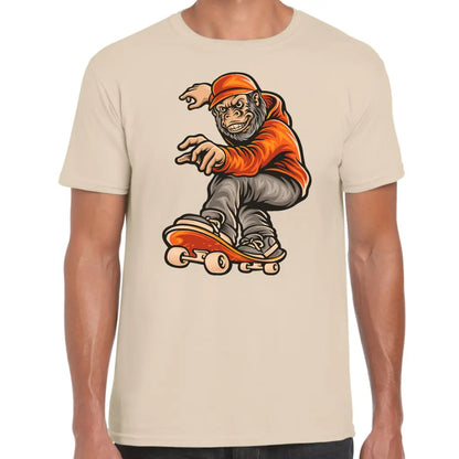 Skater Monkey T-Shirt - Tshirtpark.com