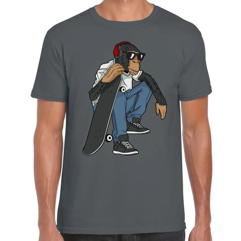 Skater Monkey T-Shirt - Tshirtpark.com