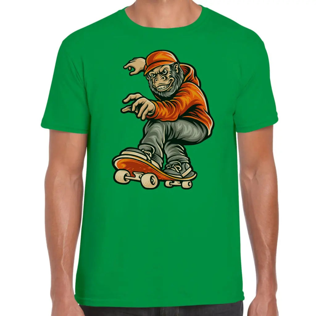 Skater Monkey T-Shirt - Tshirtpark.com