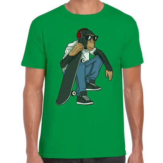 Skater Monkey T-Shirt - Tshirtpark.com