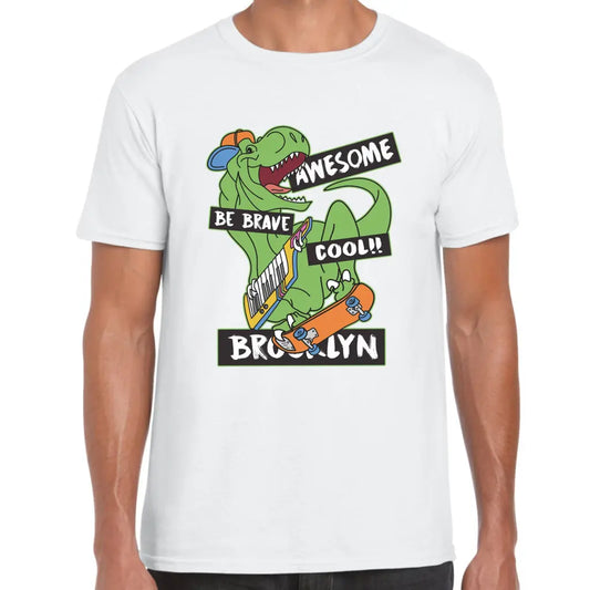 Skater Musician T-Rex T-Shirt - Tshirtpark.com