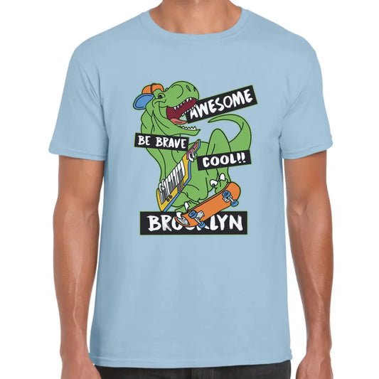 Skater Musician T-Rex T-Shirt - Tshirtpark.com