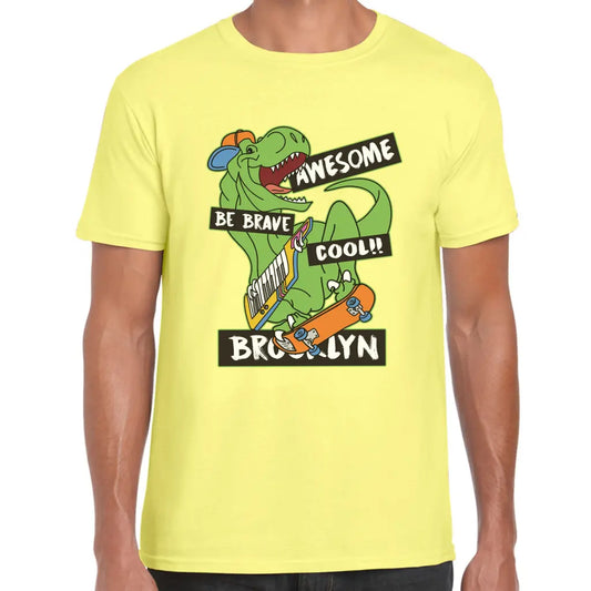 Skater Musician T-Rex T-Shirt - Tshirtpark.com