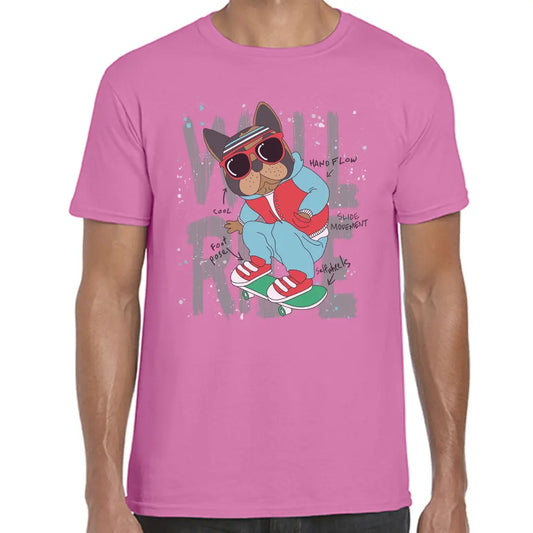 Skater Pug T-Shirt - Tshirtpark.com