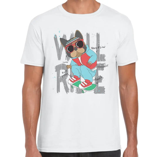 Skater Pug T-Shirt - Tshirtpark.com