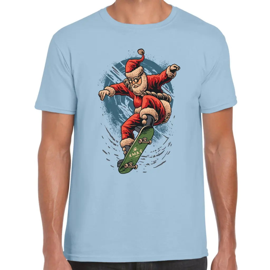Skater Santa T-Shirt - Tshirtpark.com