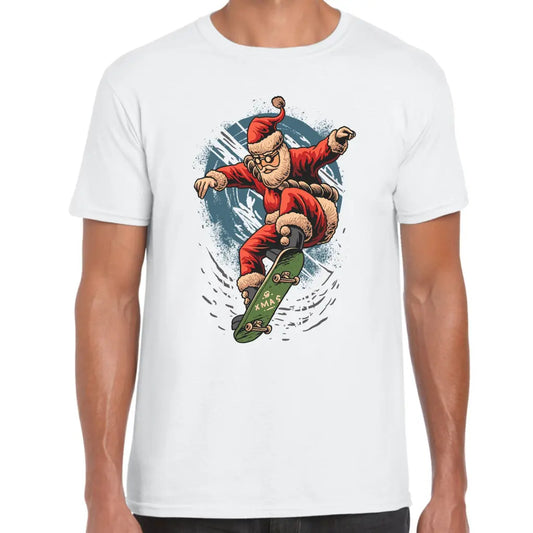 Skater Santa T-Shirt - Tshirtpark.com