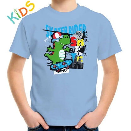 SkateRRider Dino Kids T-shirt - Tshirtpark.com