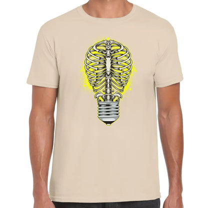 Skeleton Bulb T-Shirt - Tshirtpark.com