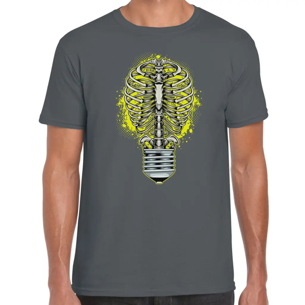 Skeleton Bulb T-Shirt - Tshirtpark.com